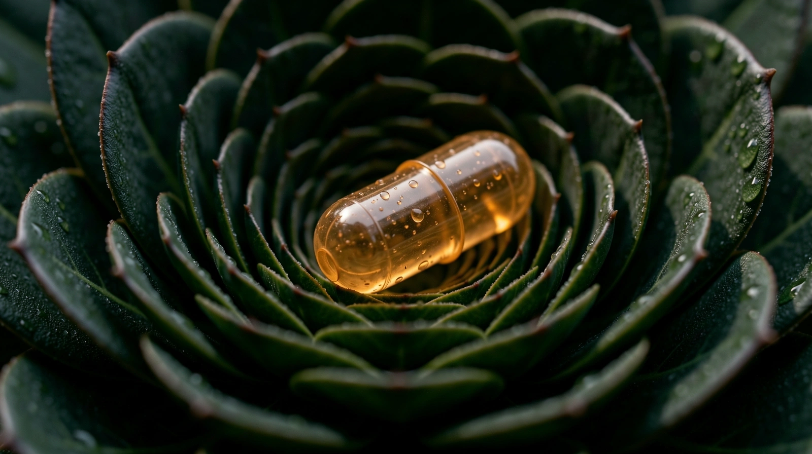 Detail rostlinné struktury